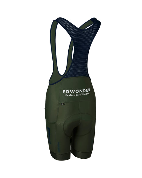 Men's EdW Edition Cargo Bib Shorts 2.0 - Wimbeldon Green