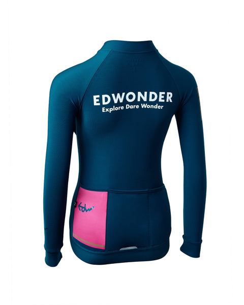 Men's EdW Edition Thermal Long Sleeve Jersey - Nile Blue