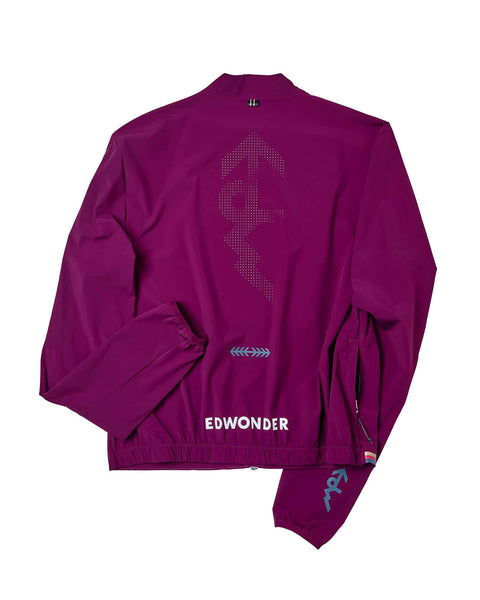 Women's EdW Edition Lightweight Stowable Jacket - Wine Berry