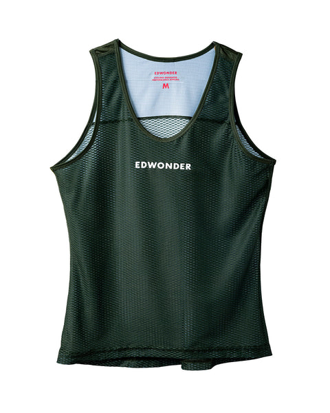Women's EdW Edition Sleeveless Base Layer - Woodland Green / 超轻系列(女)背心底衫 - 林地綠