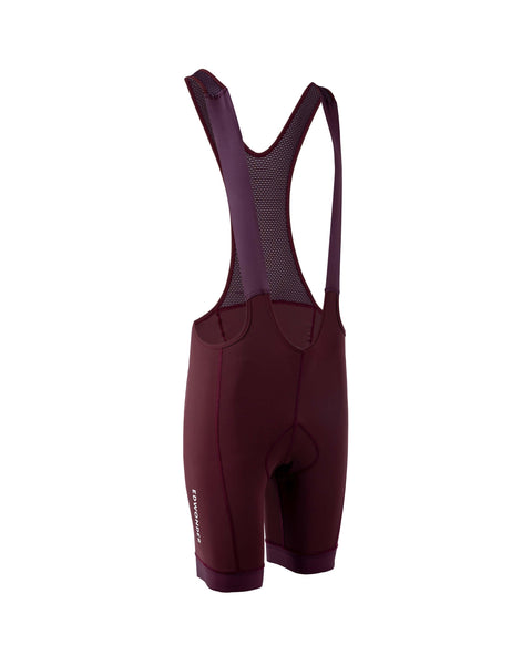 Men's Wonderfool Infinite Bib Shorts - Burgundy Brown