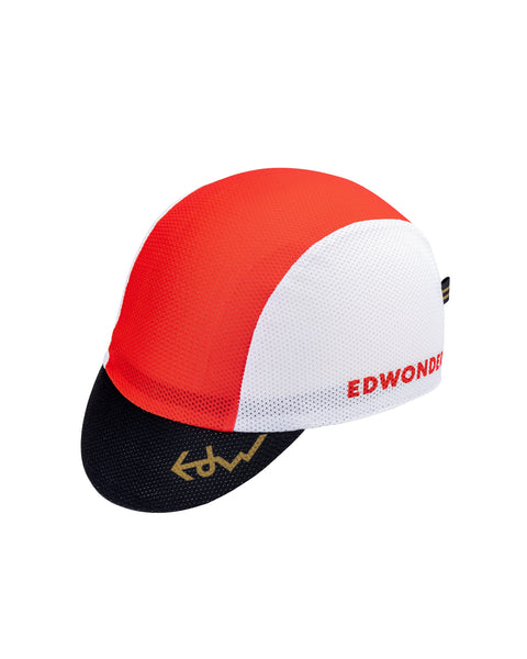 EdW Edition Lightweight Cycling Cap - Cinnabar Orange